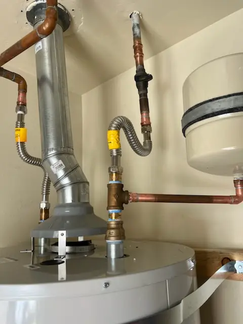 Water heater installation and plumbing repair in Unionville Center